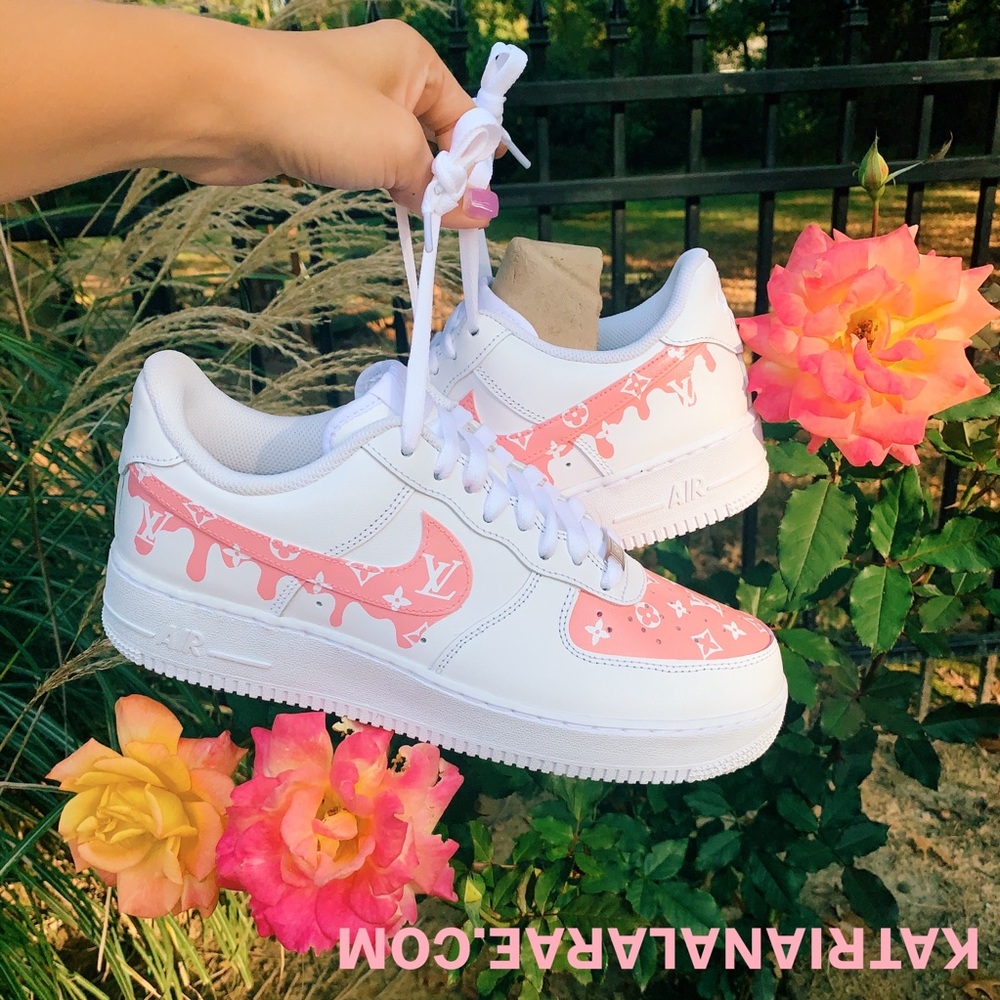 Custom Air Force 1 Pink
